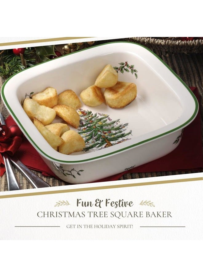 Spode Christmas Tree Square Baker - Image 2
