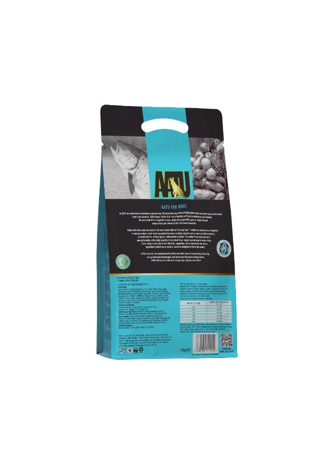 AATU Free Run Salmon Dry Dog Food - Image 2