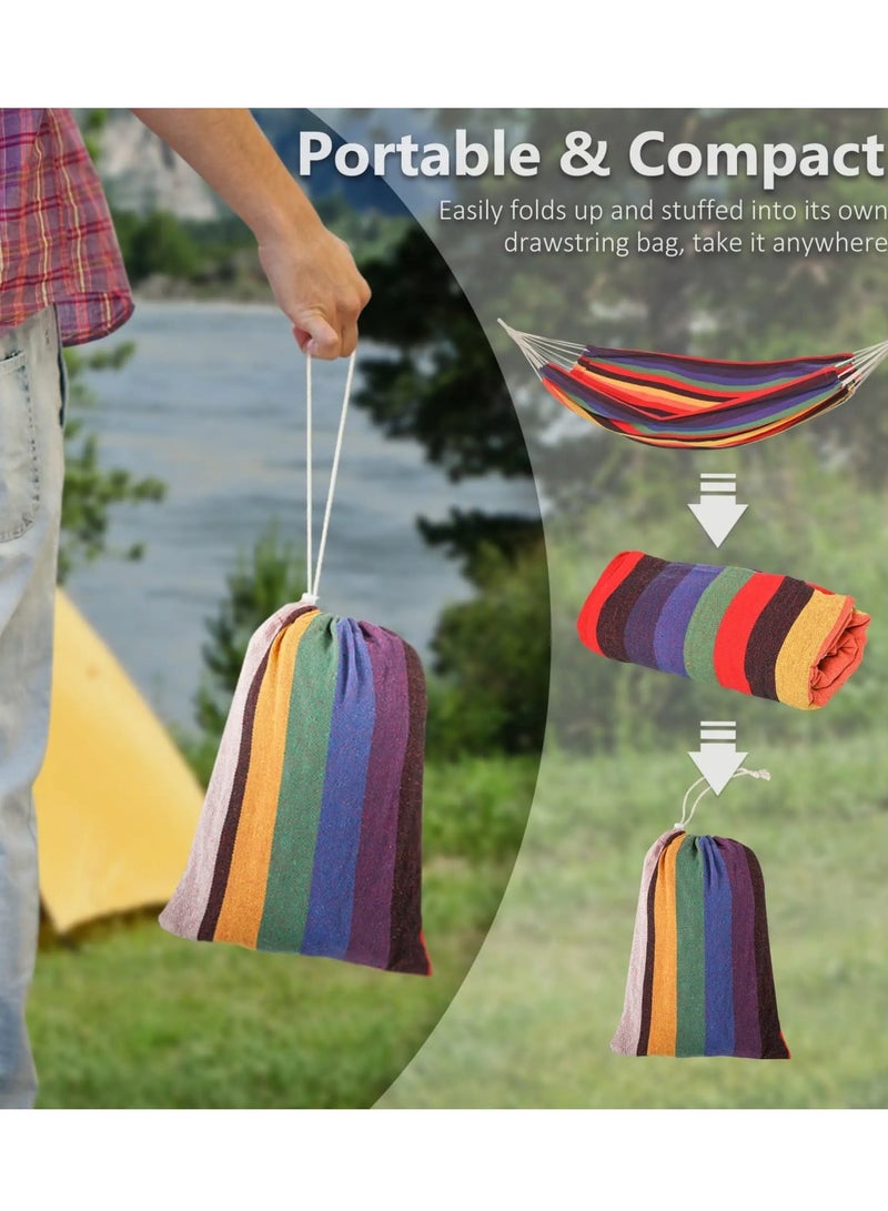 ارجوحة قماشية معلّقة للاستمتاع بالهواء الطلق أضف لمسة من الاسترخاء والأناقة إلى حديقتك أو شرفتك مصممة لتمنحك لحظات هدوء مثالية سواء كنت تقرأ كتابًا، أو تستمتع بالقهوة، أو تسترخي بعد يوم طويل. - Image 3