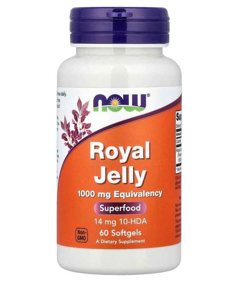 now Royal Jelly 60 Softgels (303 mg per Softgel)