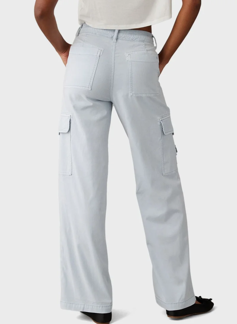 امريكان ايجل High Waist Cargo Pants