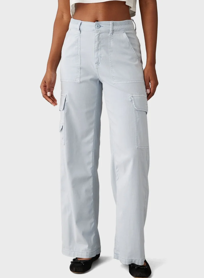 امريكان ايجل High Waist Cargo Pants