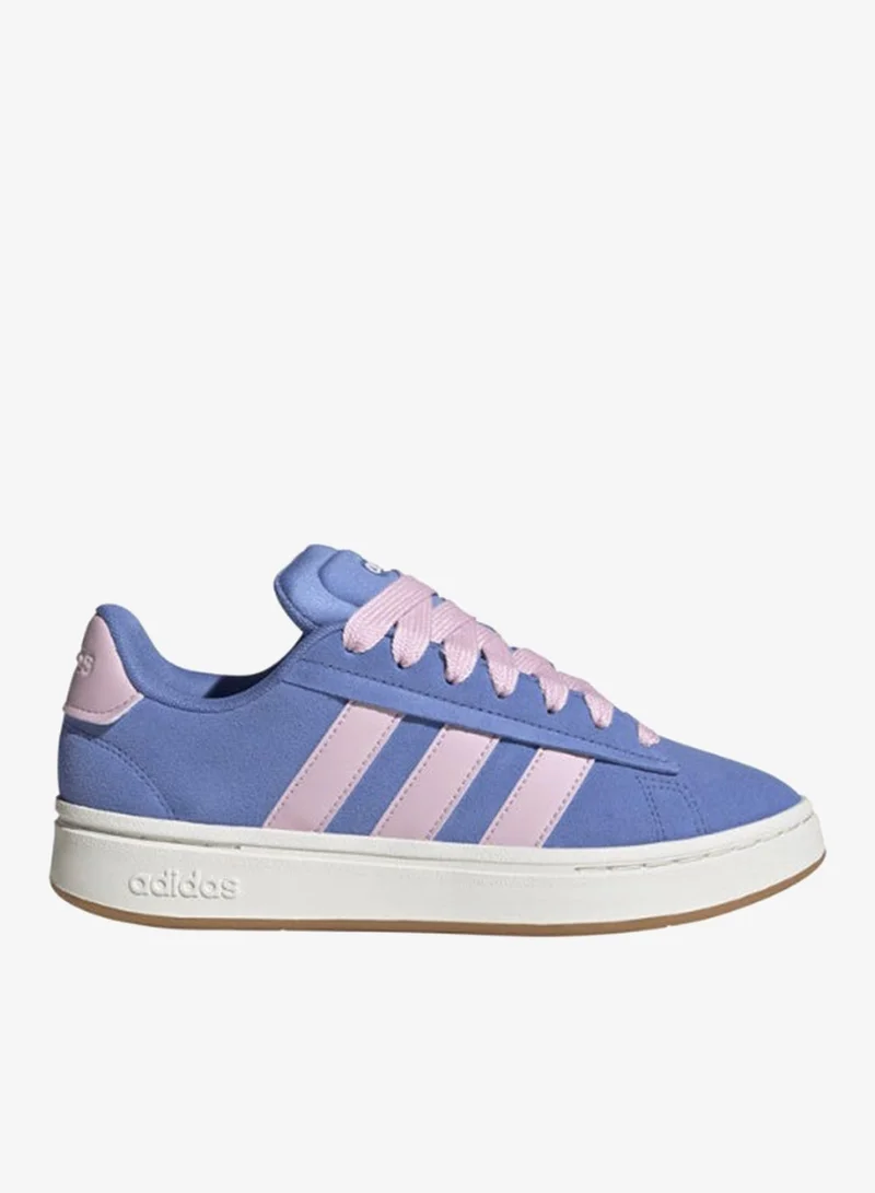 Adidas BLUFUS/CLPINK/GUM3 Grand Court Alpha 00S Shoes for Women | Best Price UAE