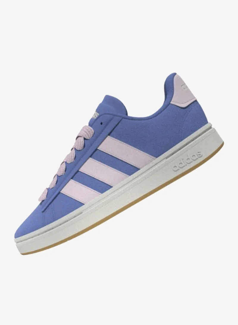 Adidas BLUFUS/CLPINK/GUM3 Grand Court Alpha 00S Shoes for Women | Best Price UAE