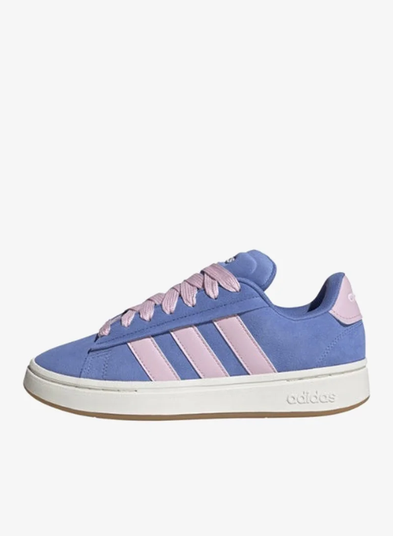 Adidas BLUFUS/CLPINK/GUM3 Grand Court Alpha 00S Shoes for Women | Best Price UAE