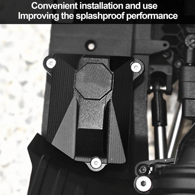 Dilwe RC Plastic Receiver Box with Screws Suitable for Axial SCX10 III AXI03007 for Axial Model AXI231018 - Image 4