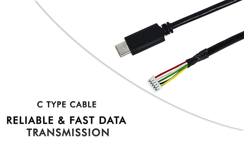 100FIT Type C Cable Biometric Scanner Mantra Cable, Replacement Cable for Mantra MFS100 (Type C) - Image 2