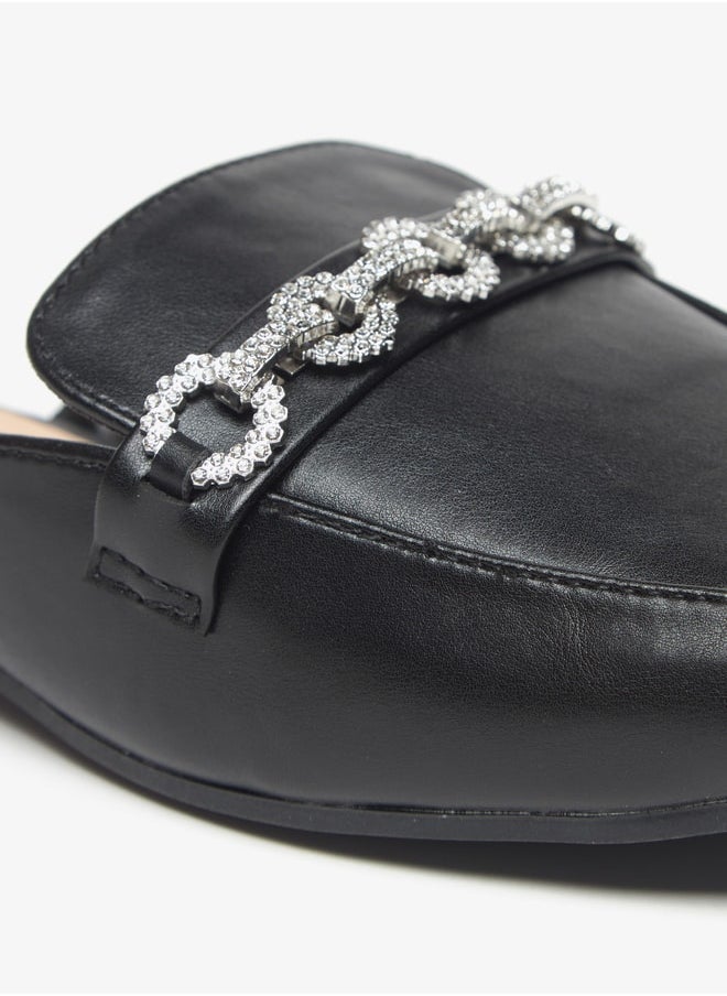 Flora Bella By Shoexpress - Women's Embellished Slip-On Mules - Image 1
