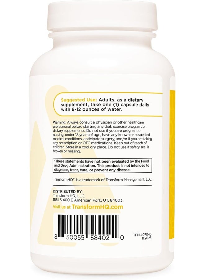 TransformHQ Digestive Enzymes Supplement (120 Capsules) - 16 Enzymes, Support Healthy Digestion - Image 3