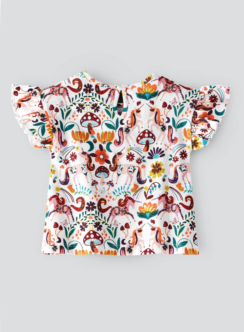 Jelliene Girls T-Shirt, Soft and Comfortable T-Shirt for Girls