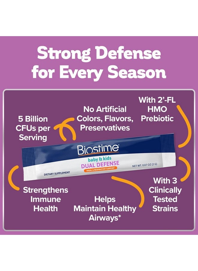 Biostime Baby & Kids Dual Defense - Nasal & Respiratory Support + Immunity | 5 Billion CFUs | 2’-FL HMO Prebiotic | Clinically Tested Strains | 28 Sachets - Image 4