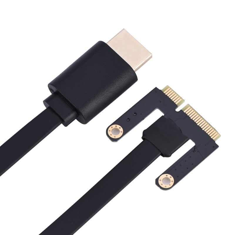 كابل HDMI إلى Mini PCI-E بطول 70 سم لمنصة بطاقة الفيديو الخارجية EXP GDC Beast V8.0 - سلك EXP GDC Beast HDMI إلى Mini PCI-E للابتوب - Image 3