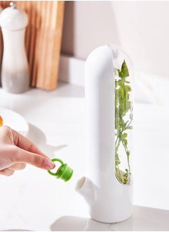 Generic Herb Preserver Capsule for Fridge, Fresh Herb Preserver for Coriander, Mint, Parsley, Dill, Keeps Vegetables Fresh 1pc  - Image 2