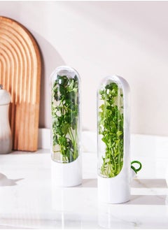 Generic Herb Preserver Capsule for Fridge, Fresh Herb Preserver for Coriander, Mint, Parsley, Dill, Keeps Vegetables Fresh 1pc  - Image 3