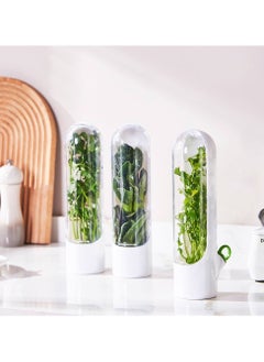 Generic Herb Preserver Capsule for Fridge, Fresh Herb Preserver for Coriander, Mint, Parsley, Dill, Keeps Vegetables Fresh 1pc  - Image 4