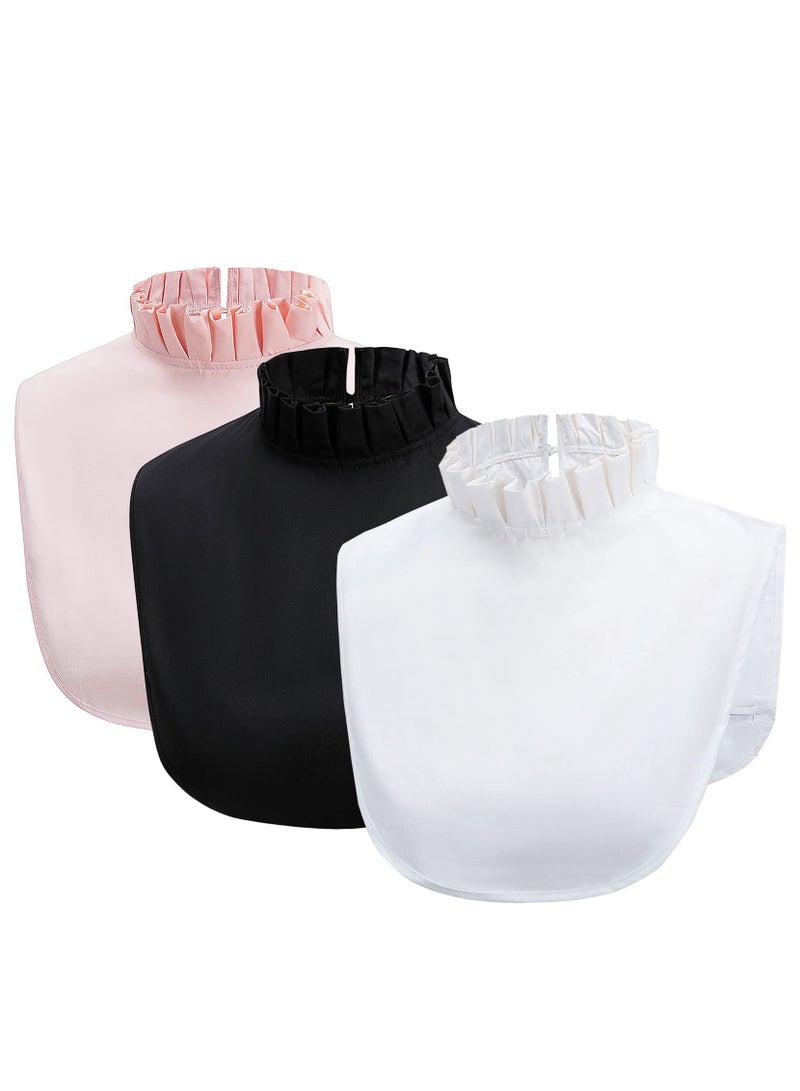 KASTWAVE ياقة دكي القابلة للفصل للنساء - إدخال نصف قميص مزيف أنيق للفستان، البلوزات، السترات، والمعاطف - Image 1