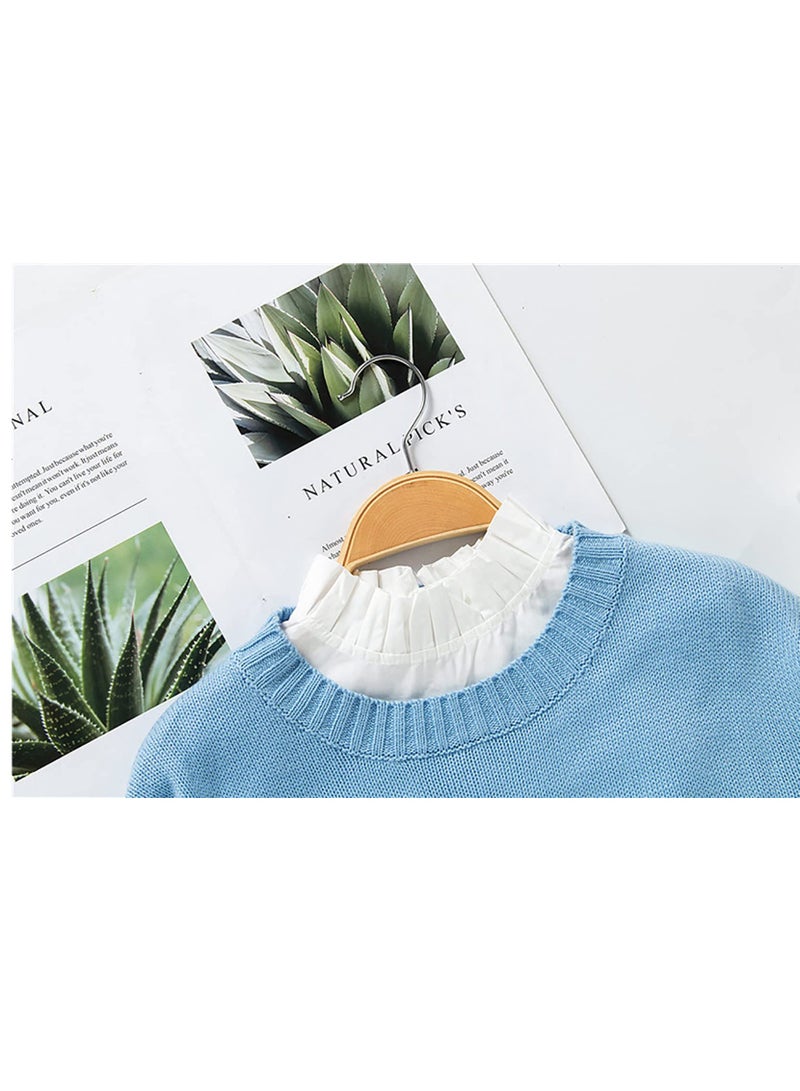 KASTWAVE ياقة دكي القابلة للفصل للنساء - إدخال نصف قميص مزيف أنيق للفستان، البلوزات، السترات، والمعاطف - Image 5