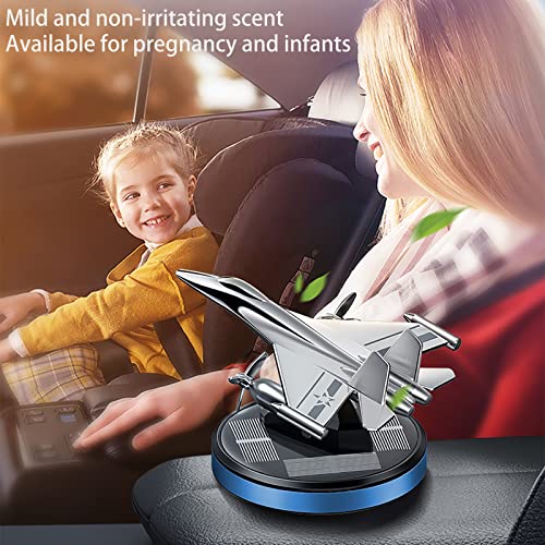 Fancemot Plane Car Air Freshener Airplane Car Freshener Solar Car Perfume - Image 5
