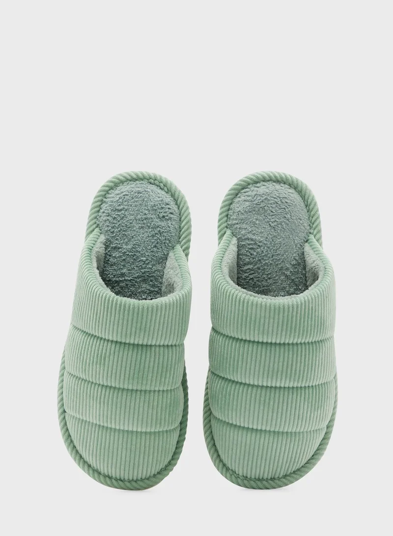 Ginger Closed Toe Bedroom Slippers