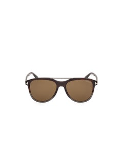 TOM FORD TOM FORD FULL RIM UV PROTECTION PILOT MALE ACETATE SUNGLASSES FT109855J54  - Image 2