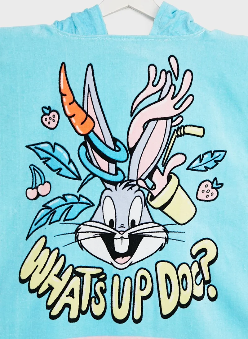Warner Bros Warner Bros Looney Tunes Bugs Bunny Kids Poncho