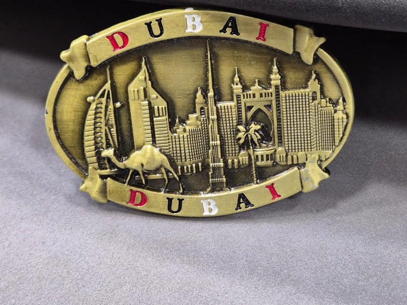 DT DECTONE Metal Fridge Magnet, Dubai 3D Metal Magnet for Fridge, Study Table, Office Desk, Ideal Gift, Best Home Decor Item for Travel Enthusiasts - Image 5