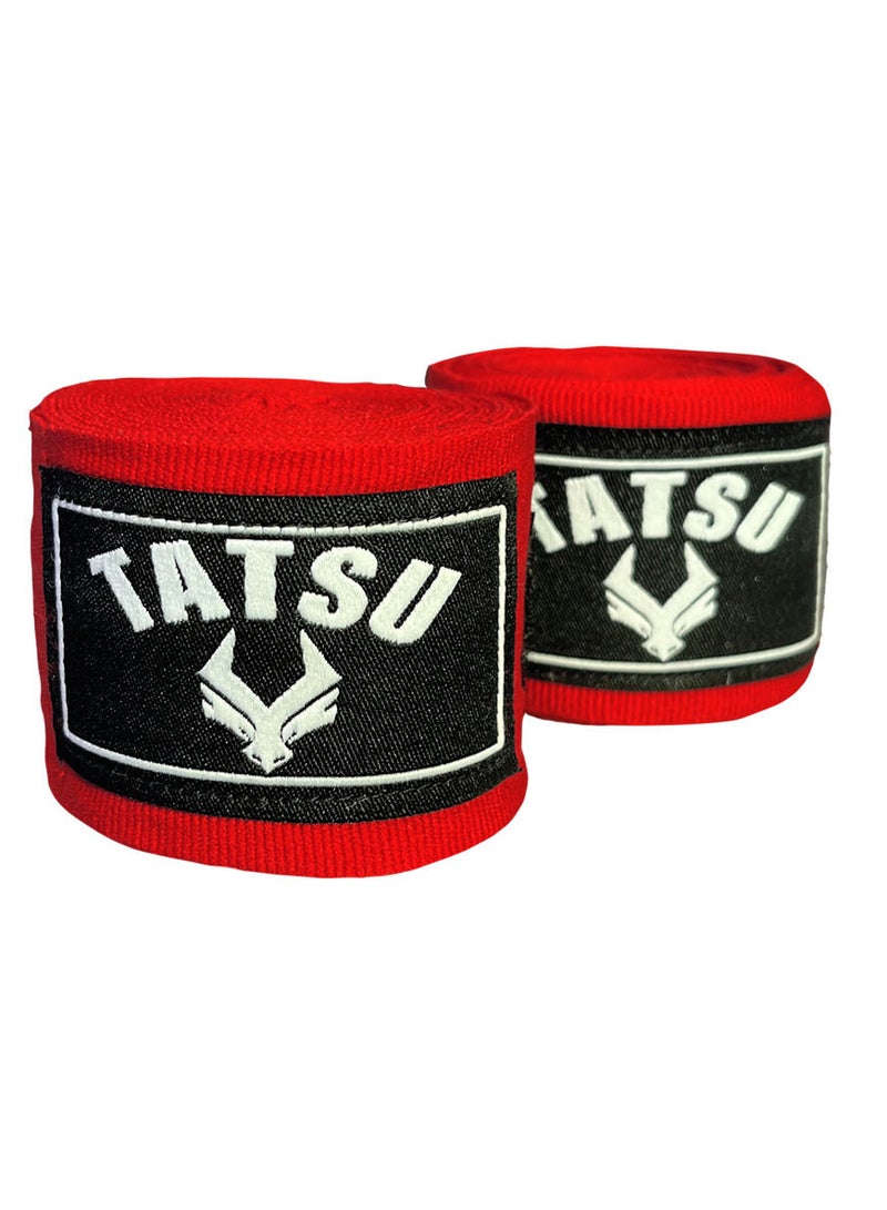 Tatsu Hand Wraps Red Standard - Image 1