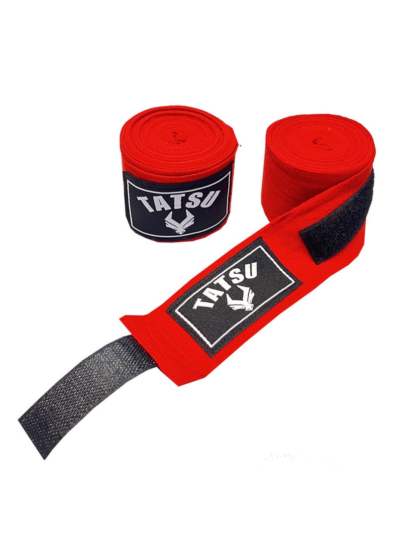 Tatsu Hand Wraps Red Standard - Image 2