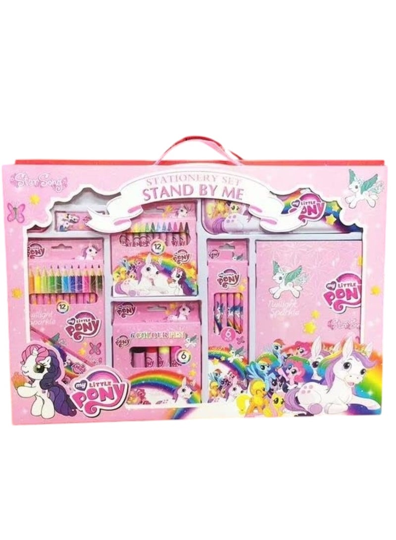 Little Pony Stationery Set for Kids Fun & Colorful Writing Kit - Image 1