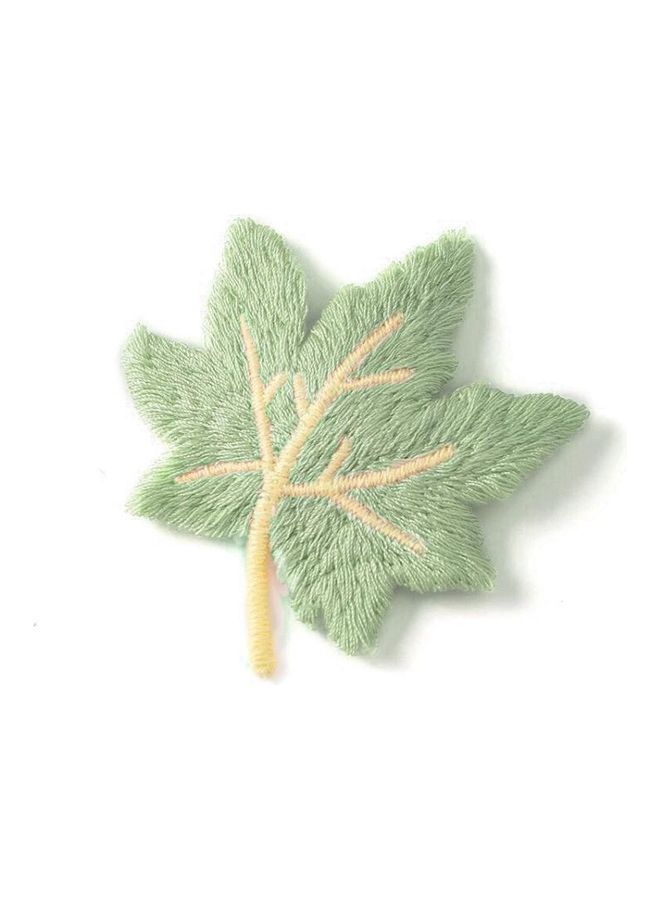 NIBEMINENT 30-Piece Girls Cute Maple Leaf Hairpin BB Bangs Clips Hair Accessories Green - Image 2