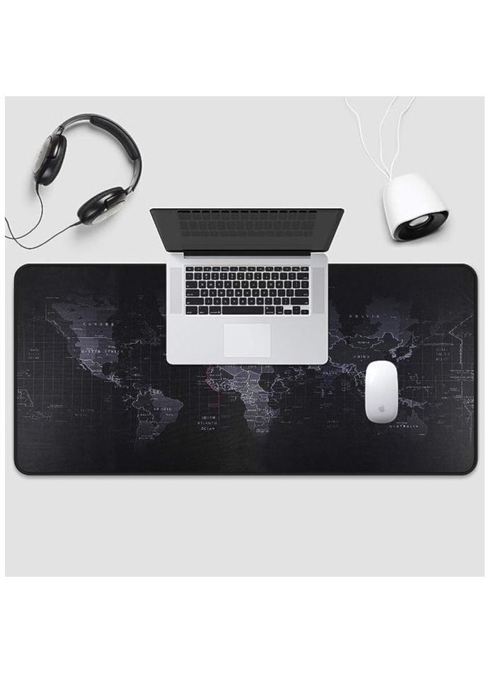 Generic - Large Gaming Mouse Map Pad 800×300×3MM ,with Non-Slip Base,Waterproof and Foldable Pad,Desktop Pad Suitable for Gamers,Suitable for Desktop,Office and Home - Image 1