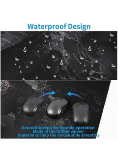 Generic Large Gaming Mouse Map Pad 800×300×3MM ,with Non-Slip Base,Waterproof and Foldable Pad,Desktop Pad Suitable for Gamers,Suitable for Desktop,Office and Home  - Image 4