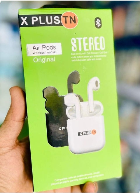 X PLUS TN Earbuds Wireless headset Original stereo Built-in mic with Call Answer