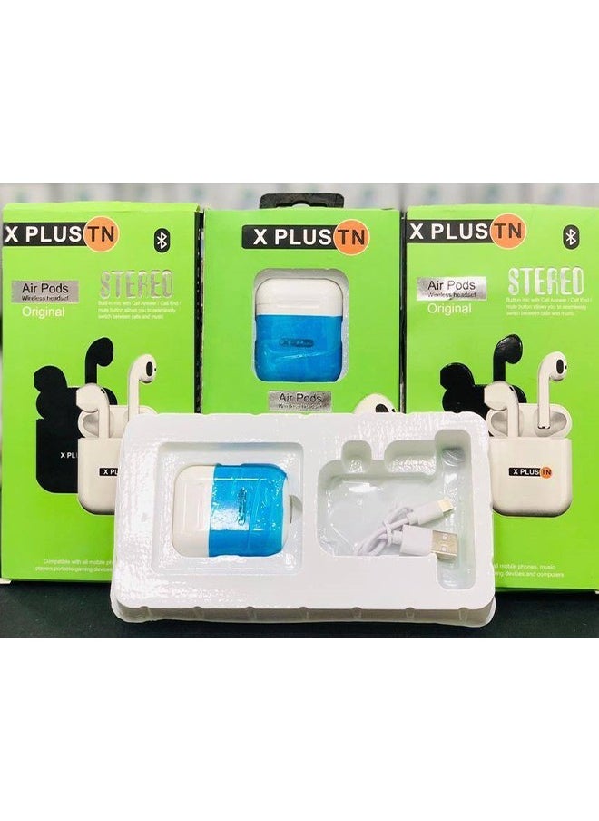 XPLUS - X PLUS TN Earbuds Wireless headset Original stereo Built-in mic with Call Answer - Image 1