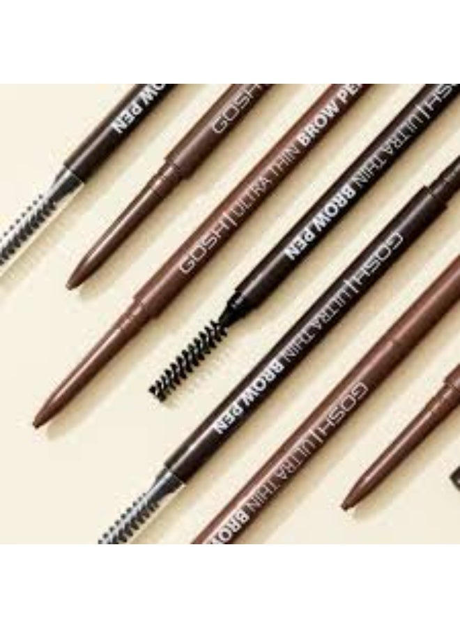 جوش قلم حواجب رفيع للغاية من جوش، لون بني غامق - Image 3