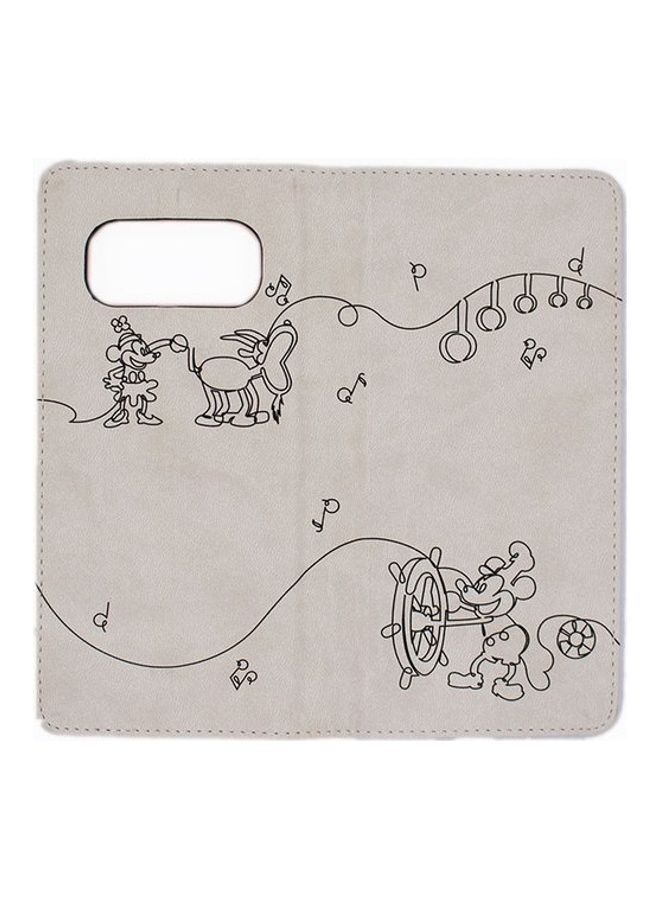 Disney Folding Case Cover For Samsung Note 8 Beige/Pink - Image 3