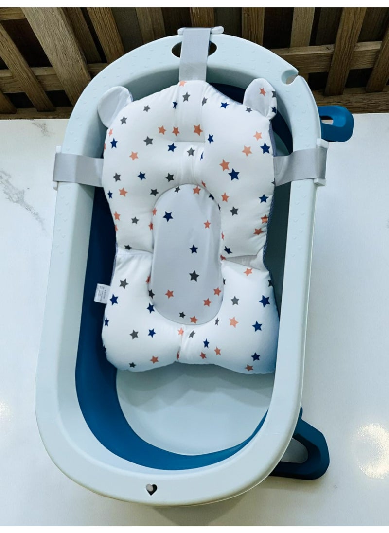 Foldable Baby Bathtub with Bath Cushion - Product Code FKT064