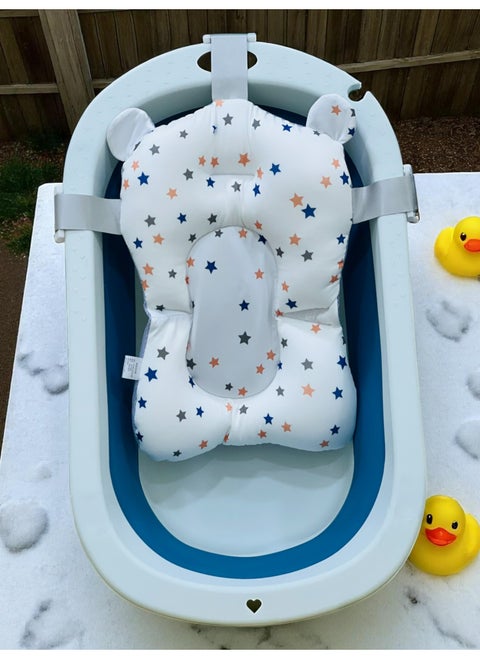 Foldable Baby Bathtub with Bath Cushion - Product Code FKT064