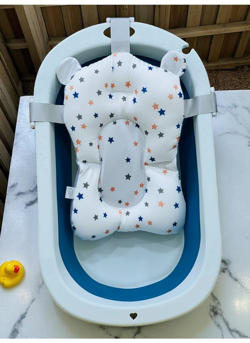 Foldable Baby Bathtub with Bath Cushion - Product Code FKT064