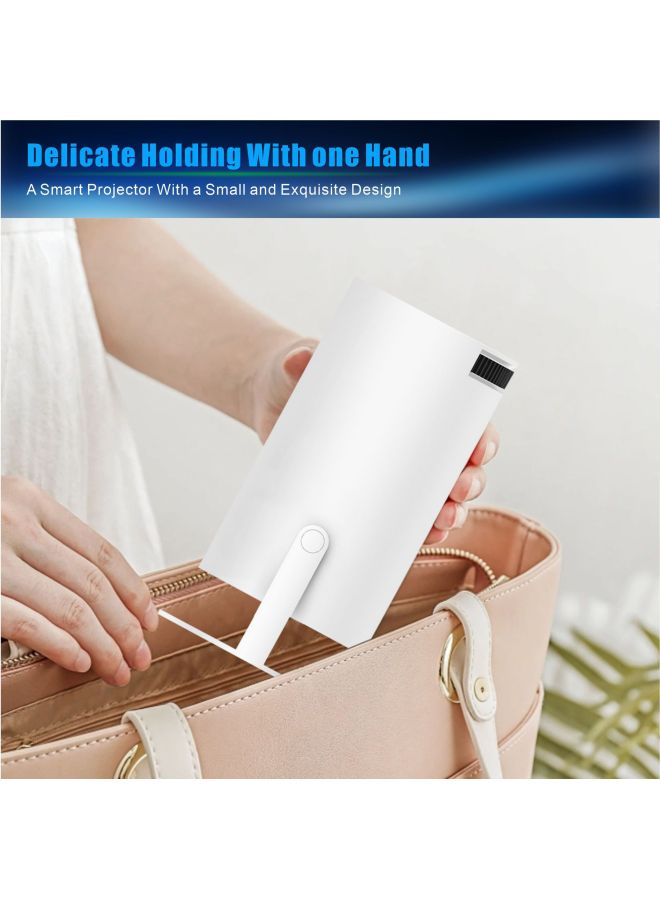 Neutral Popular Hy300 Projector Wired Same-screen Typec Charging Portable Home Commercial High-definition Projector - Image 3