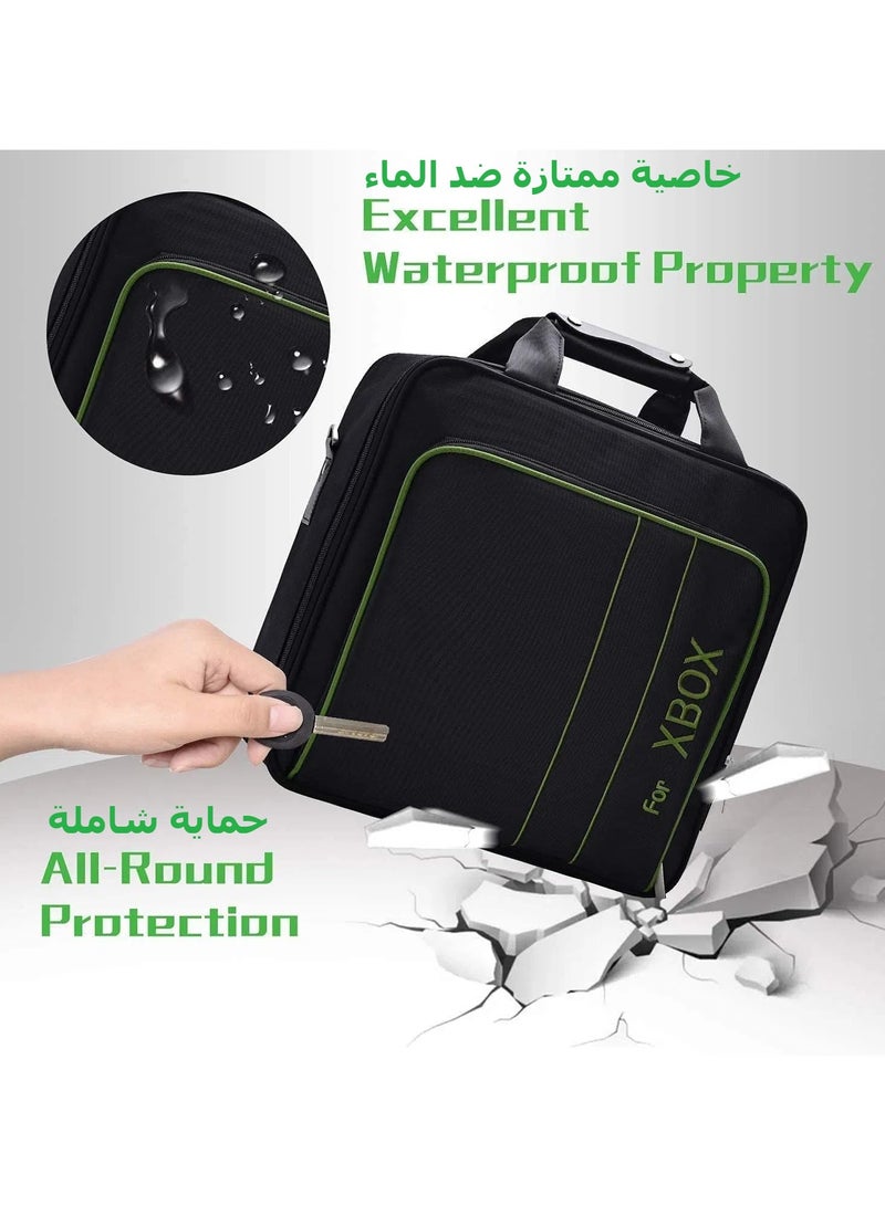 Case Storage Bag for Xbox Series X Xbox Series S Console Carrying Case, Travel Bag for Xbox Controllers Xbox Games and Gaming Accessories - Image 5