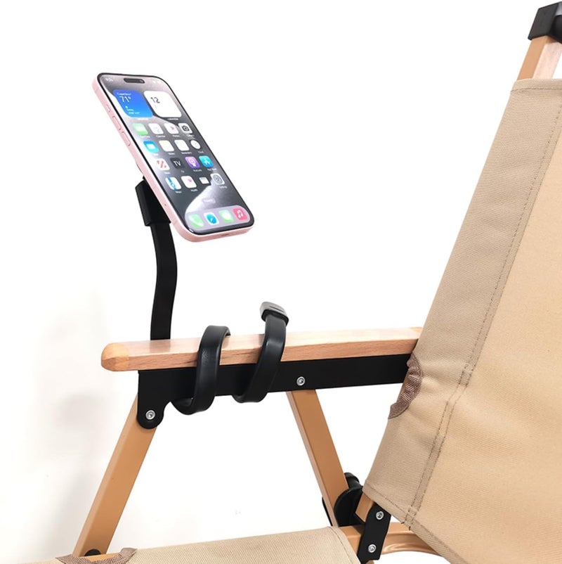 MAKINGTEC Magnetic Phone Holder Stand with Flexible Arm, Magnetic Flexible Phone Holder Mount for Desk, Bed, Chair, Bike, Kitchen and More Scenarios, Compatible with iPhone, Android Phone - Image 4