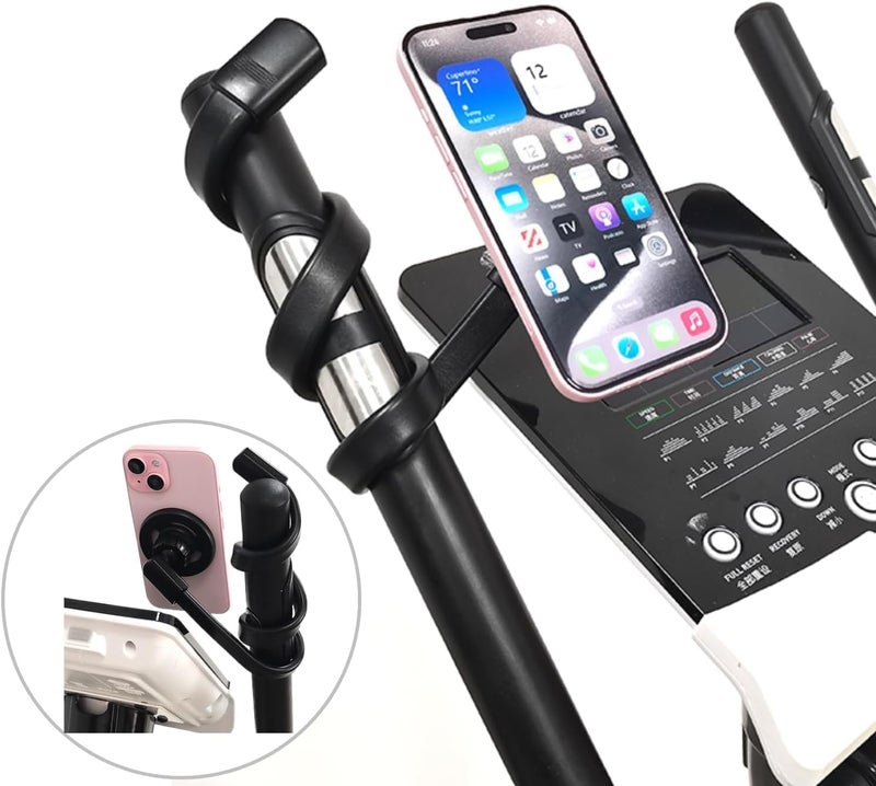 MAKINGTEC Magnetic Phone Holder Stand with Flexible Arm, Magnetic Flexible Phone Holder Mount for Desk, Bed, Chair, Bike, Kitchen and More Scenarios, Compatible with iPhone, Android Phone - Image 2