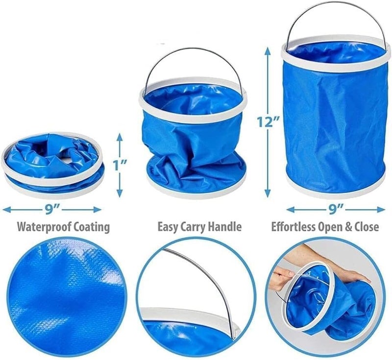 SCIENISH Car Detailing Kit,Auto Cleaning Supplies,Car Wash Kit 6 PCS Car Wash Set,Car Cleaning Supply,Car Wash Supplies,Car Interior Cleaning kit,Car Cleaning Sets,Car Cleaning Tools (15pcs Blue) - Image 2