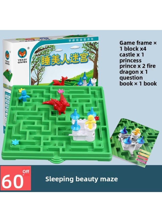 Generic - Ghost Catcher Motherland Version Flashlight Monster-catching Toy Children's Thinking Training Parent-child Interactive Board Game 3-6 Years Old-Color:Dwarfs And Snow White (6635) - Image 1