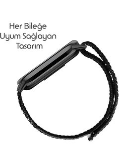 Dexmon Xiaomi Mi Band 8 Mi Band 9 Compatible Straw Knit Strap Bracelet  - Image 2