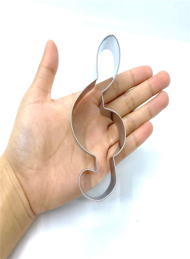 LILIAO G Clef Cookie Cutter Music Biscuit Fondant Cutter - 2.1 x 4.3 inches - Stainless Steel - Image 5