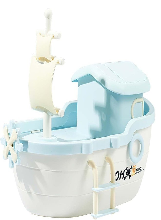 Botist Money Saving Bank with Coin Slot//Creative Cartoon Design Money Bank//Plastic Piggy Bank for Boys & Girls (Pack of 1) (Ship Money Bank) - Image 1