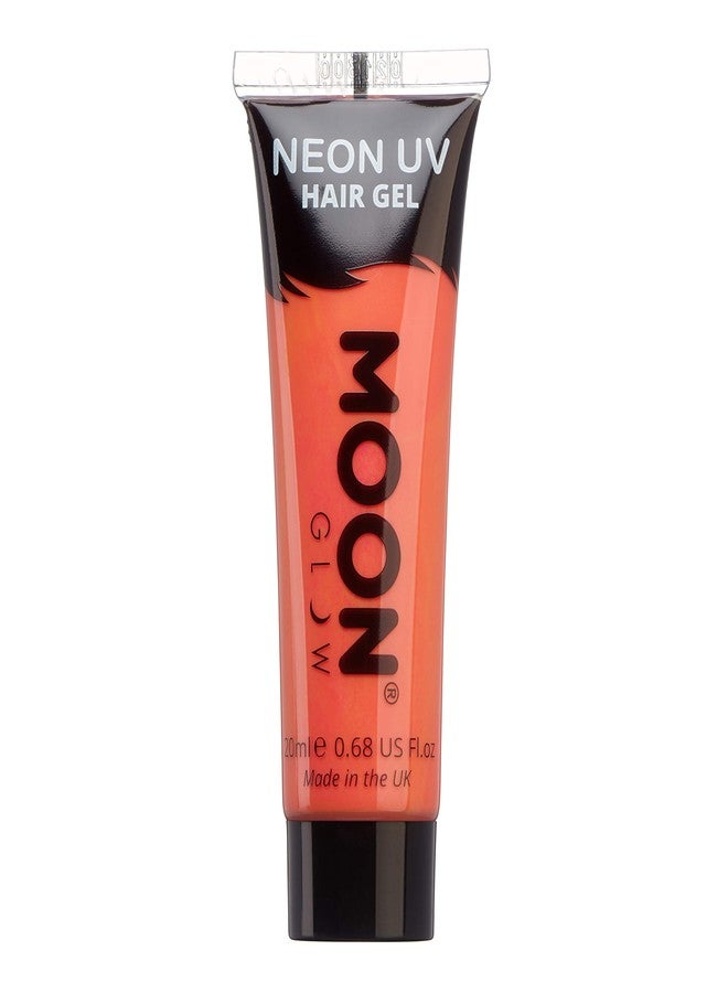 Moon Glow - Blacklight Neon UV Hair Gel - 0.67oz Intense Red - Temporary wash out hair color - Spike and Glow! - Image 1
