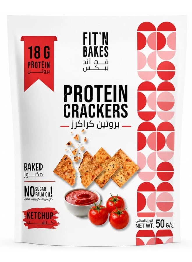 FIT High Protein Ketchup Crackers - Image 1